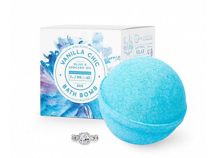 Vanilla Chic Jewelry Bath Bomb